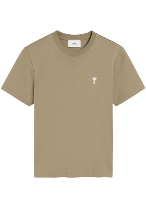 t-shirt adc unisex beige AMI PARIS | HTS060.724375